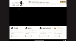 Desktop Screenshot of londonnightguide.com